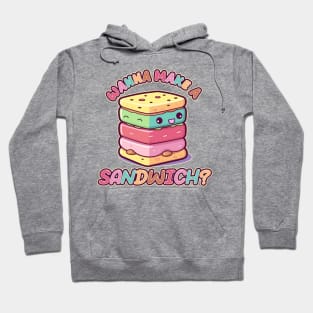 Wanna Make a Sandwich? Kawaii Ice Cream Sandwich Hoodie